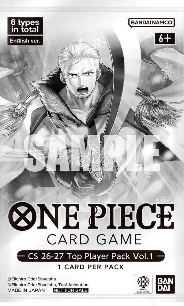 CS 26-27 Top Player Pack Vol. 1 sealed product from One Piece Promotion Cards