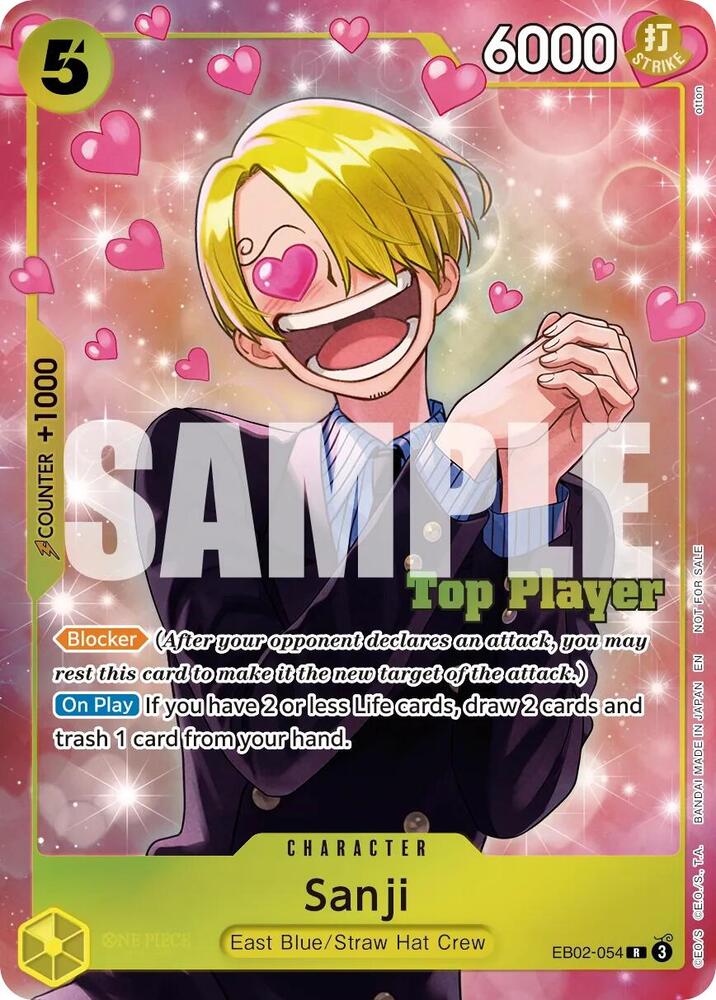 Sanji (CS 26-27 Top Player Pack Vol. 1) EB04-052 card from One Piece Promotion Cards