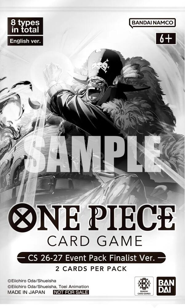 CS 26-27 Event Pack Finalist Ver. sealed product from One Piece Promotion Cards