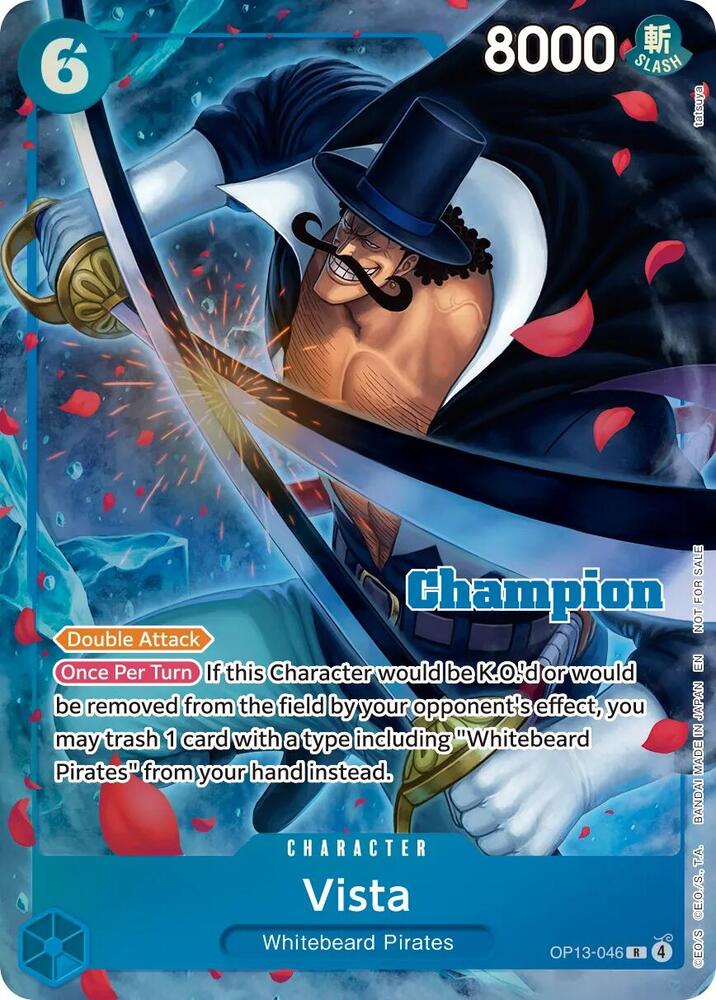 Vista (CS 26-27 Winner Card Set Vol. 1) OP13-046 card from One Piece Promotion Cards