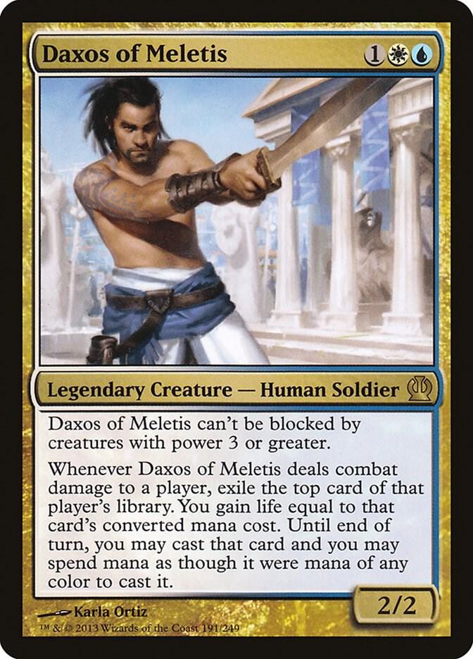 Daxos of Meletis 191 card from Theros