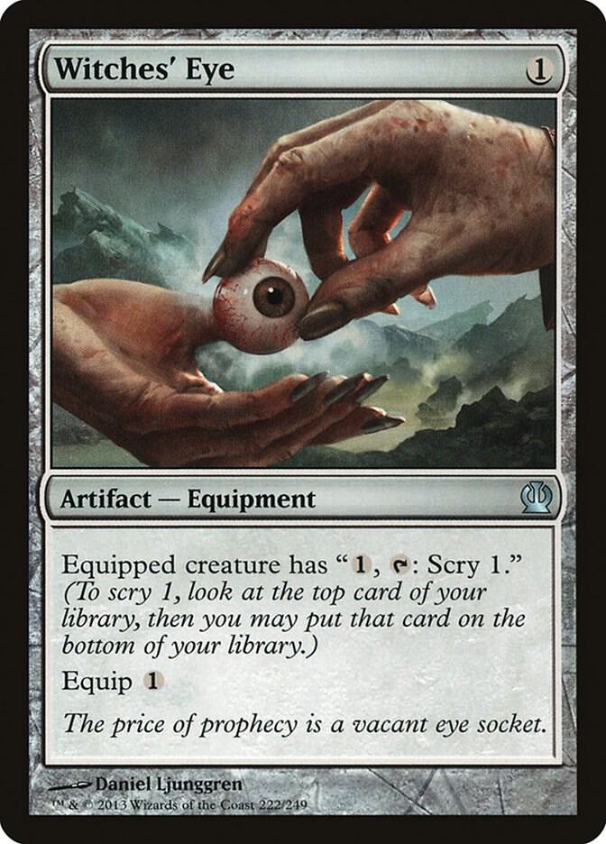 Witches' Eye 222 card from Theros