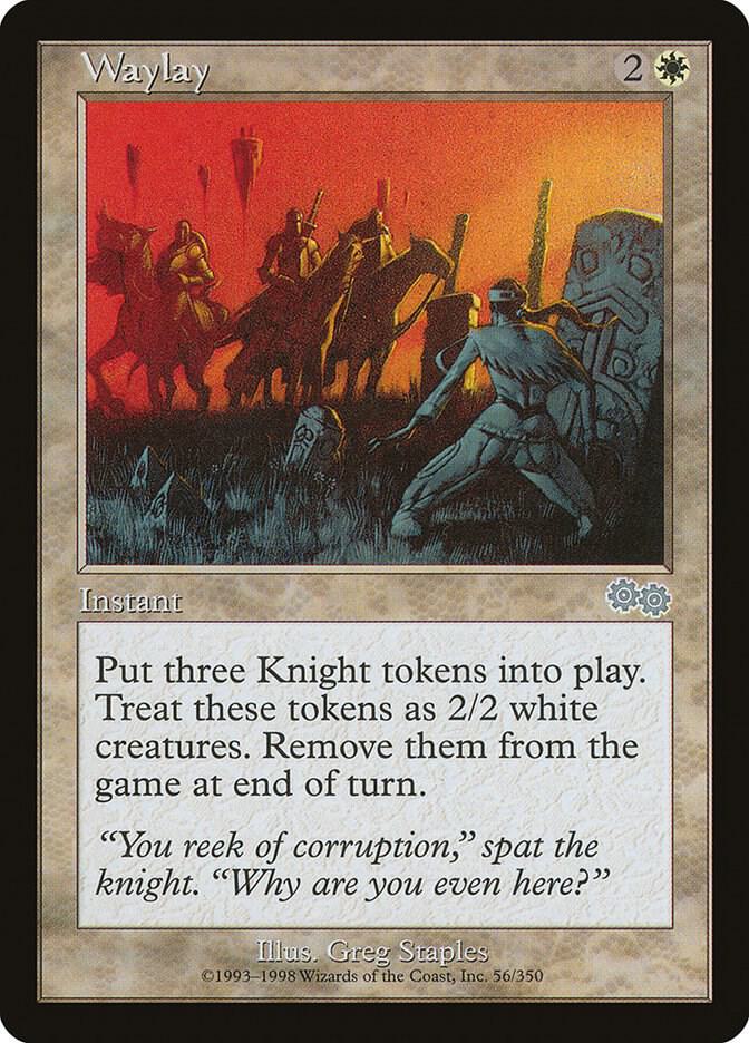 Waylay 56 card from Urza's Saga