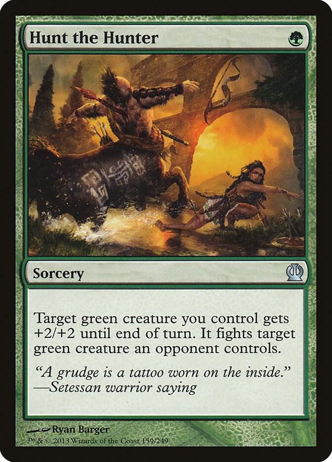 Hunt the Hunter 159 card from Theros
