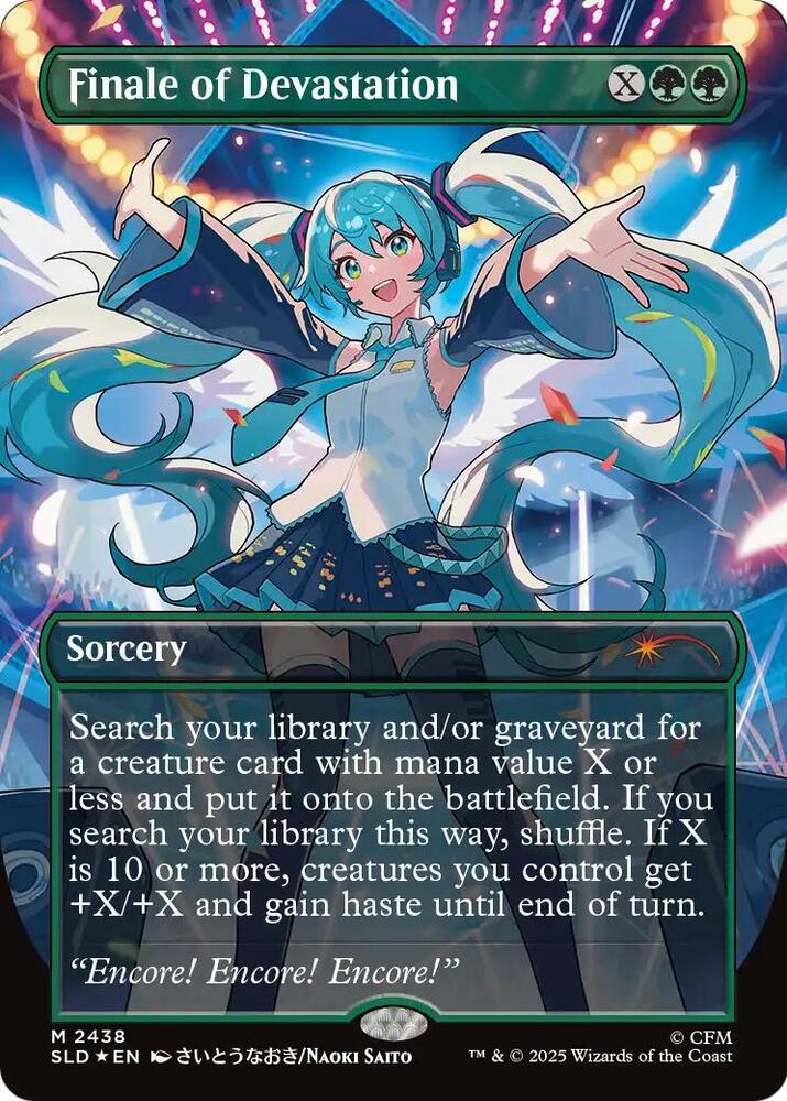 Finale of Devastation 2438 card from Secret Lair Drop Series