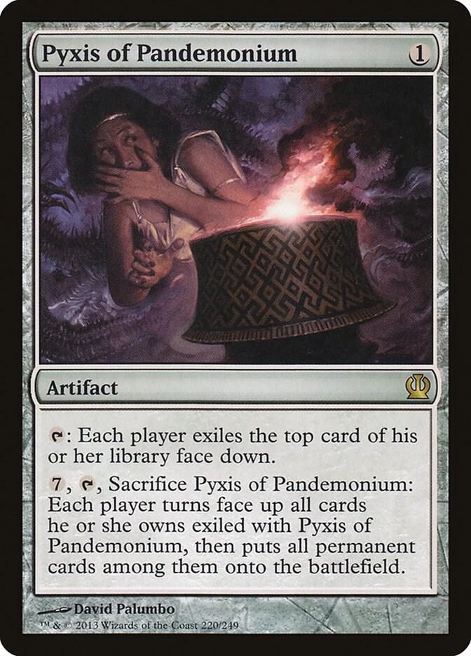 Pyxis of Pandemonium 220 card from Theros