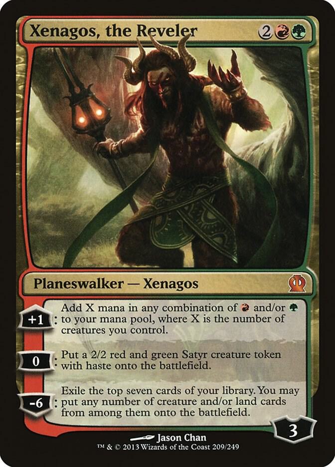 Xenagos, the Reveler 209 card from Theros