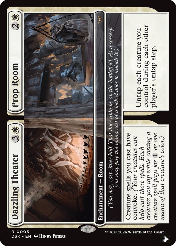Dazzling Theater // Prop Room 3 card from The List Reprints