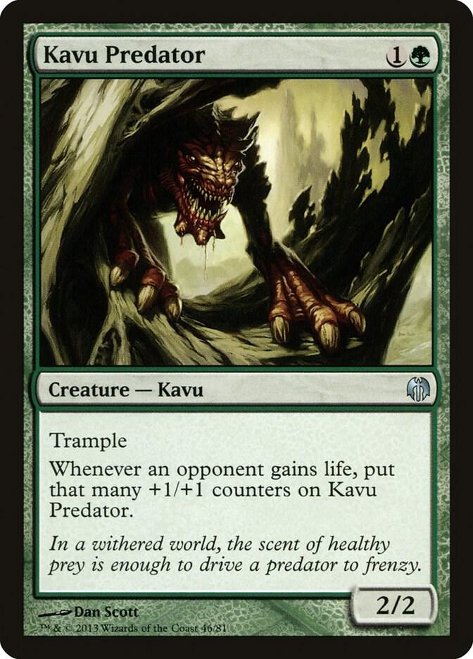 Kavu Predator 46 card from Duel Decks: Heroes vs. Monsters