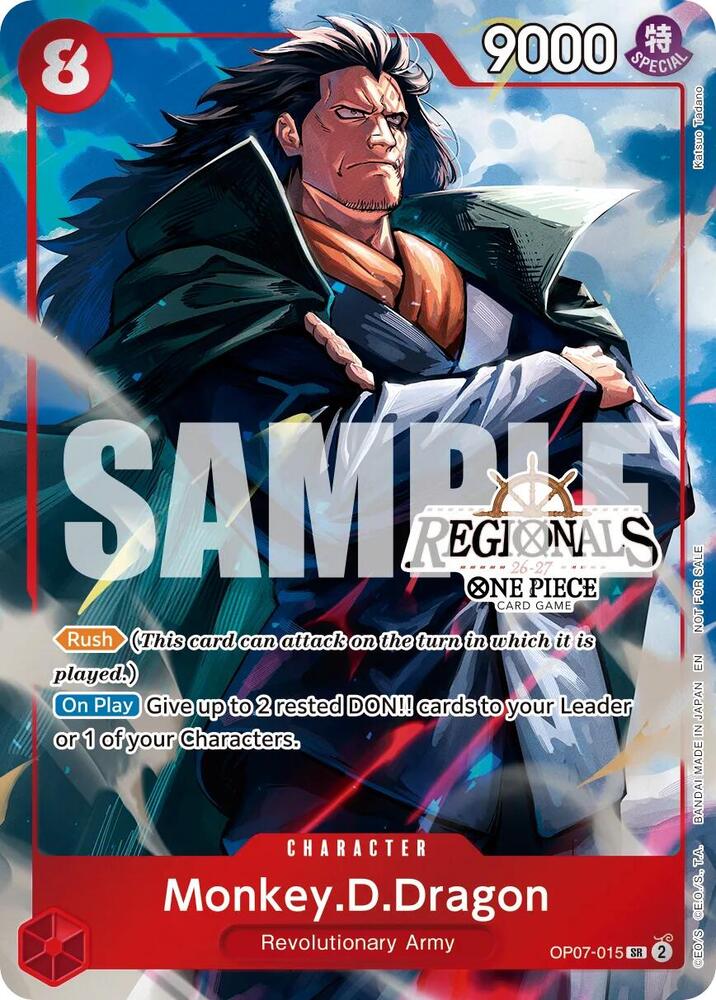 Monkey.D.Dragon (Regional Participation Pack 2026 Vol.2) OP07-015 card from One Piece Promotion Cards