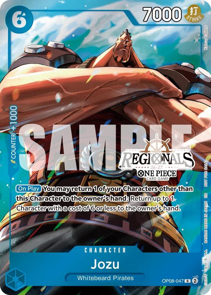 Jozu (Regional Participation Pack 2026 Vol.2) OP08-047 card from One Piece Promotion Cards