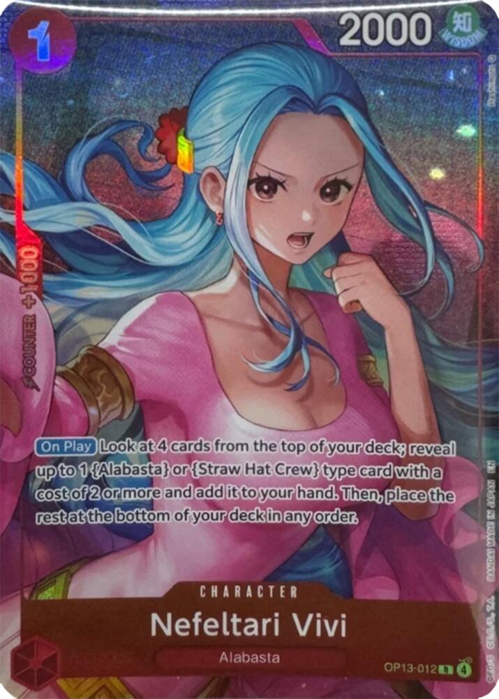 Nefeltari Vivi (Heroines Special Set) OP13-012 card from One Piece Promotion Cards
