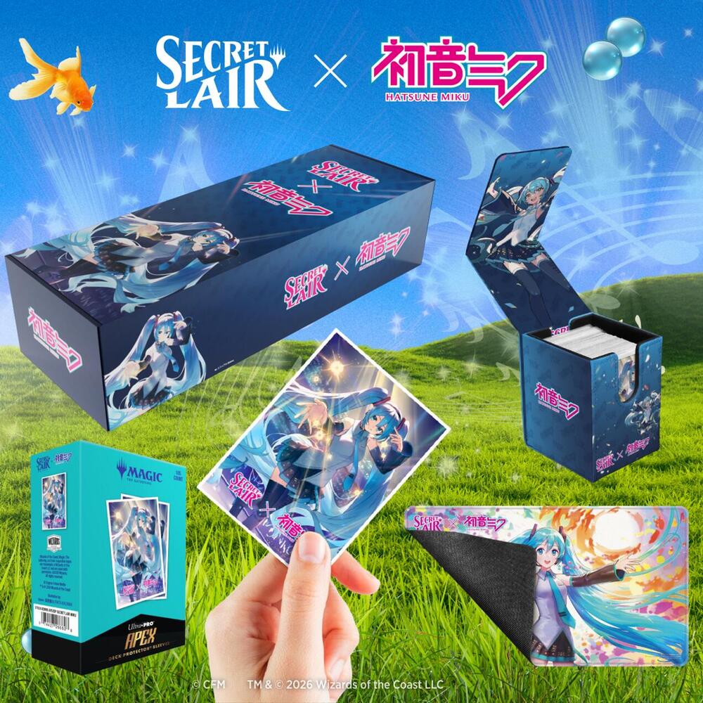 Secret Lair Miku Fan Merch Bundle card from Secret Lair Drop Series