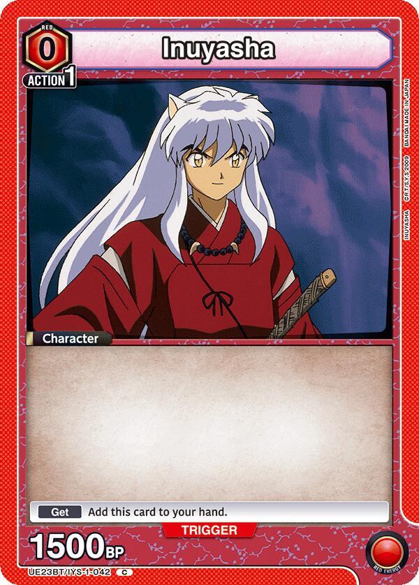 Inuyasha (Box Topper Foil) UE23BT/IYS-1-042 card from UE23BT: Inuyasha
