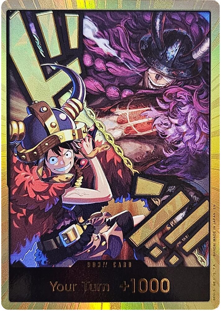 DON!! Card (Alternate Art) (Luffy and Loki) card from The World's Strongest Warriors