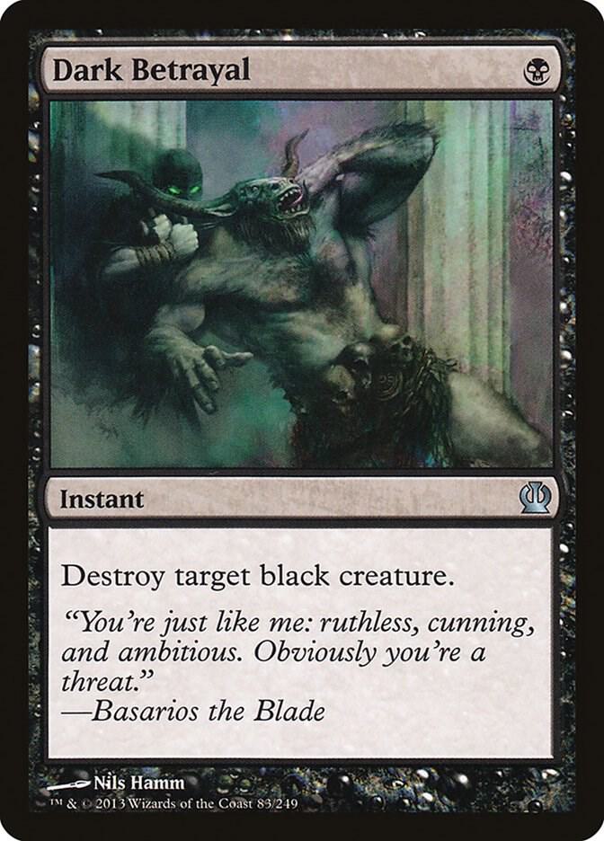 Dark Betrayal 83 card from Theros