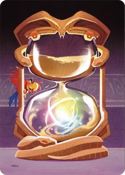 Reign of Jafar Insert - Hourglass card from Reign of Jafar