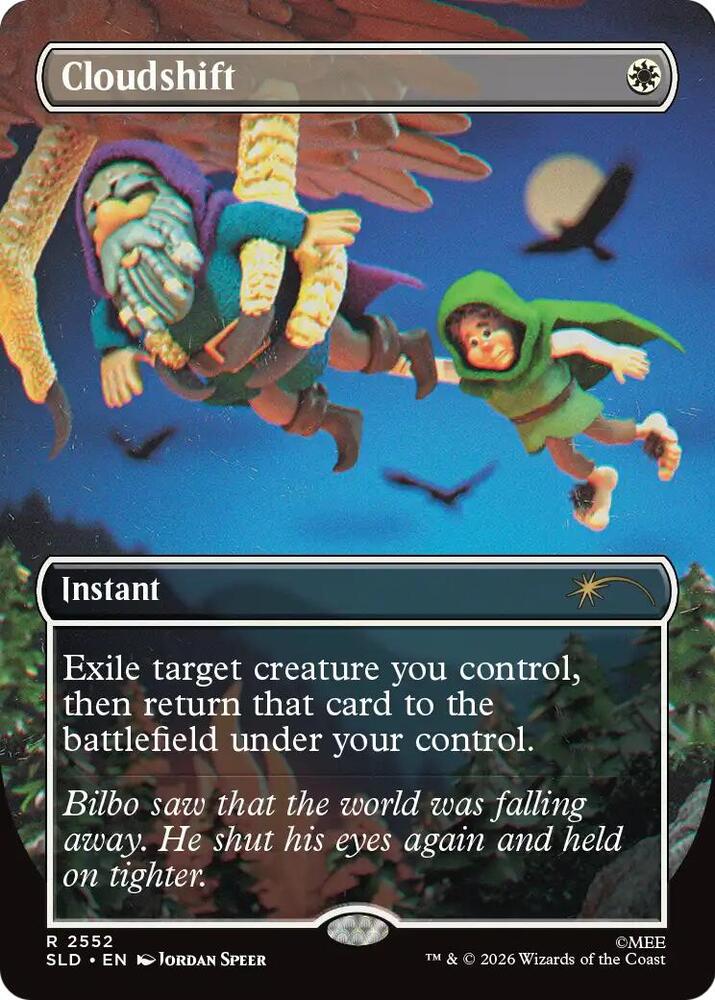 Cloudshift 2552 card from Secret Lair Drop Series