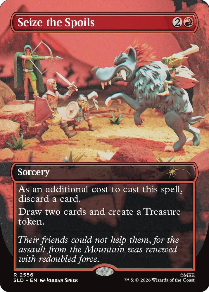 Seize the Spoils 2556 card from Secret Lair Drop Series