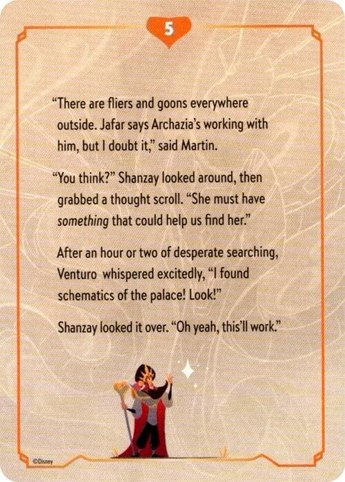 Reign of Jafar Lore Card (5 of 19) card from Reign of Jafar
