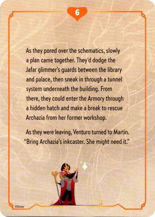 Reign of Jafar Lore Card (6 of 19) card from Reign of Jafar