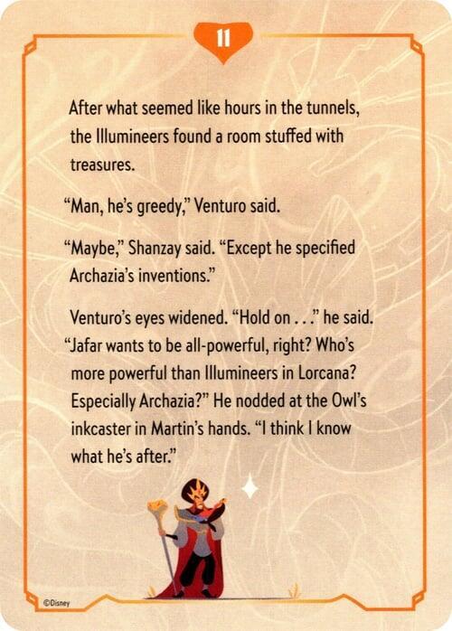 Reign of Jafar Lore Card (11 of 19) card from Reign of Jafar
