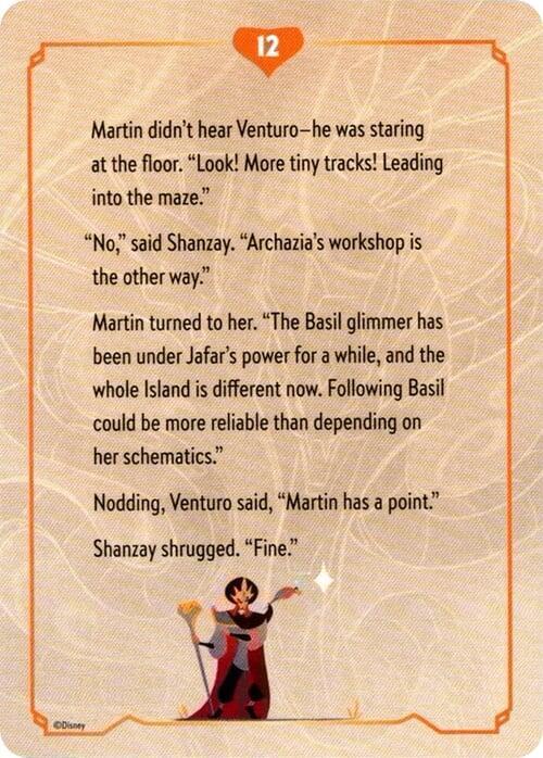 Reign of Jafar Lore Card (12 of 19) card from Reign of Jafar
