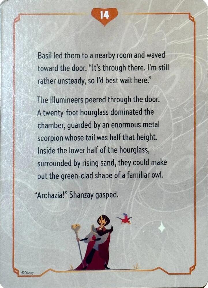 Reign of Jafar Lore Card (14 of 19) card from Reign of Jafar