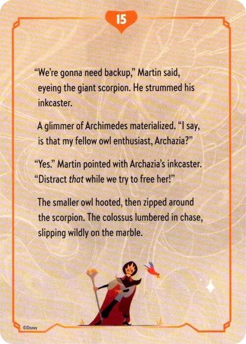 Reign of Jafar Lore Card (15 of 19) card from Reign of Jafar
