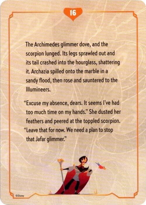 Reign of Jafar Lore Card (16 of 19) card from Reign of Jafar