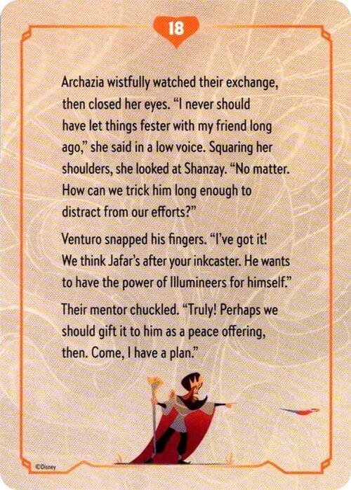 Reign of Jafar Lore Card (18 of 19) card from Reign of Jafar