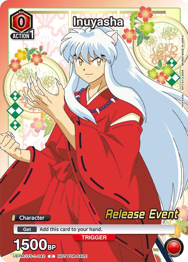 Inuyasha (Release Event Participant) UEPR/IYS-1-042 card from UE23BT: Inuyasha Release Event Cards