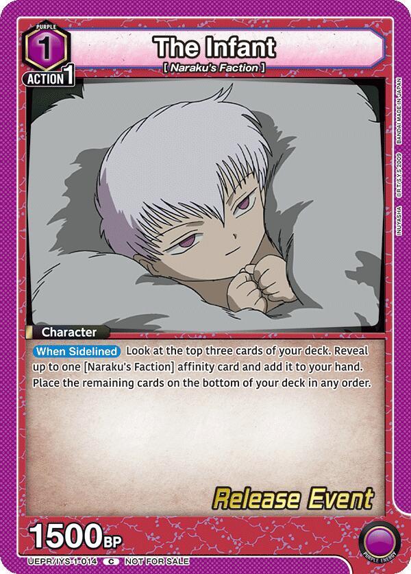 The Infant UEPR/IYS-1-014 card from UE23BT: Inuyasha Release Event Cards