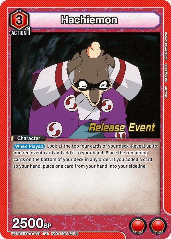 Hachiemon UEPR/IYS-1-041 card from UE23BT: Inuyasha Release Event Cards