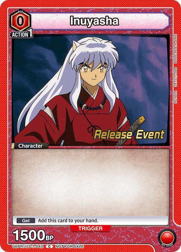 Inuyasha UEPR/IYS-1-042 card from UE23BT: Inuyasha Release Event Cards