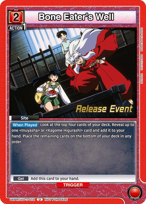 Bone Eater's Well UEPR/IYS-1-072 card from UE23BT: Inuyasha Release Event Cards