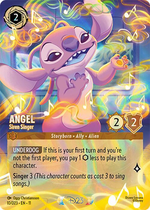 Angel - Siren Singer 10 card from D23 Promos