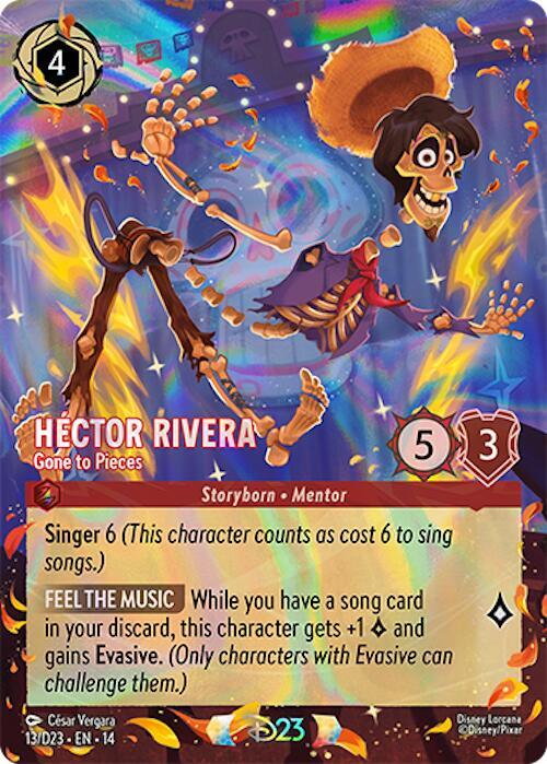 Hector Rivera - Gone to Pieces 13 card from D23 Promos