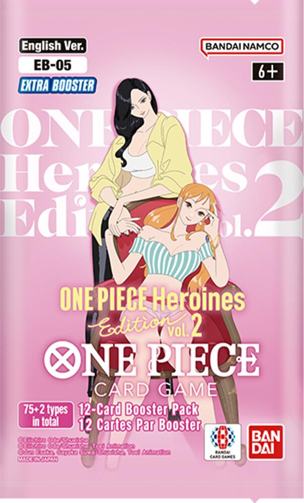 Extra Booster: One Piece Heroines Edition Vol.2 - Booster Pack sealed product from Extra Booster: One Piece Heroine's Edition Vol. 2