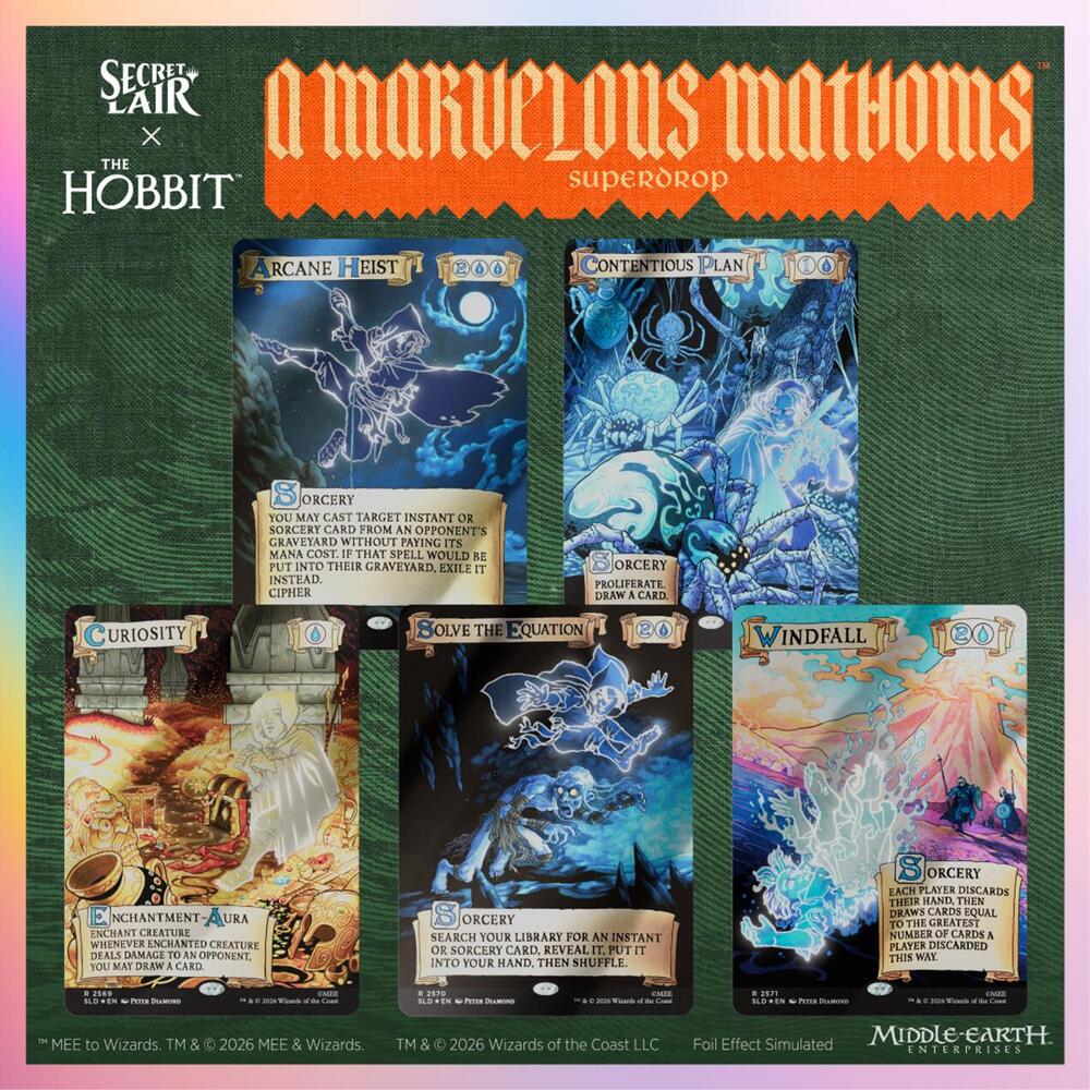 Secret Lair Drop: Secret Lair x The Hobbit: He Who Walks Unseen - Out Of Sight Foil Edition card from Secret Lair Drop Series