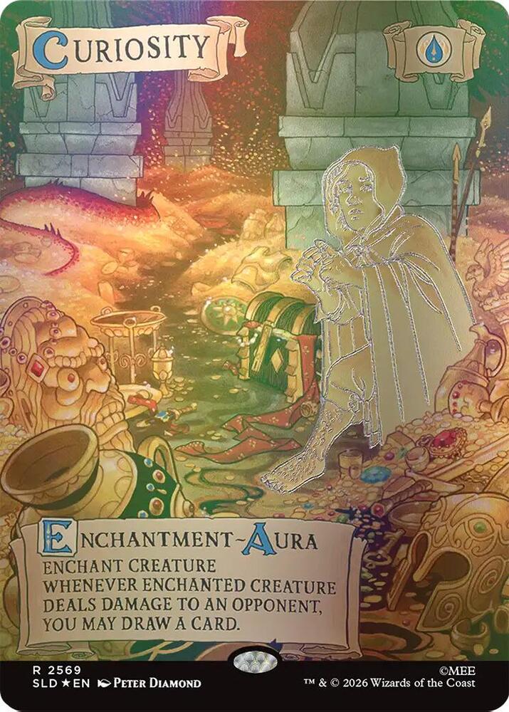 Curiosity (Out Of Sight Foil) 2569 card from Secret Lair Drop Series