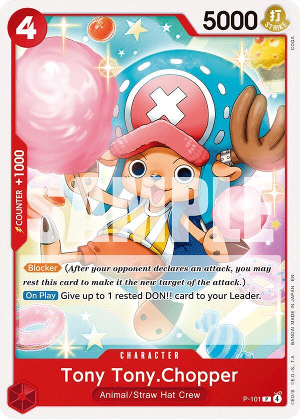 Tony Tony.Chopper P-101 card from Starter Deck 31: RED Monkey.D.Luffy
