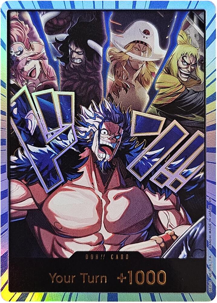 DON!! Card (Alternate Art) (Rocks) card from The World's Strongest Warriors