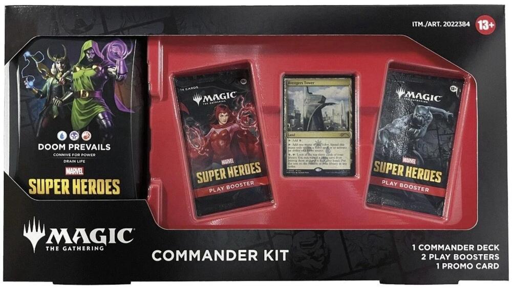 Marvel Super Heroes Commander Kit - Doom Prevails card from Commander: Marvel Super Heroes