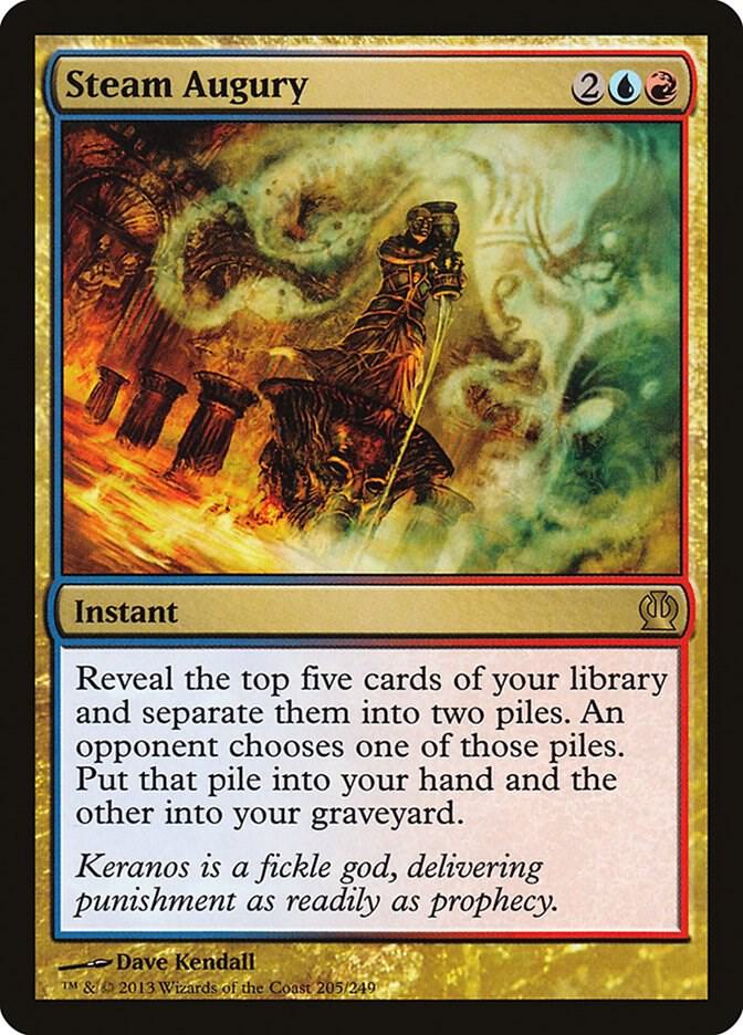 Steam Augury 205 card from Theros