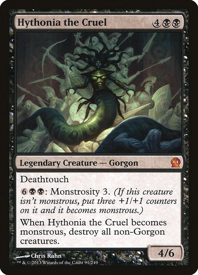 Hythonia the Cruel 91 card from Theros
