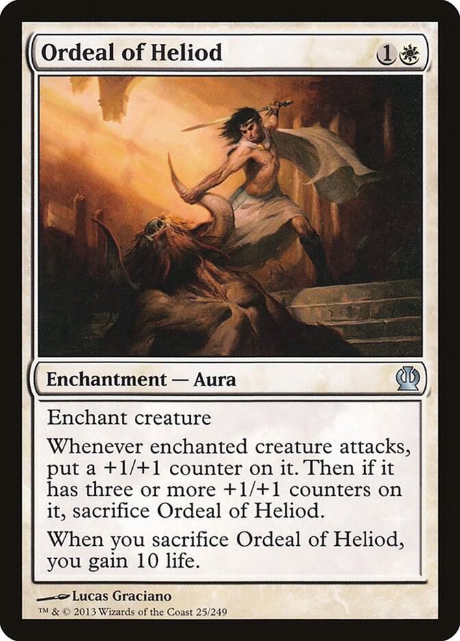 Ordeal of Heliod 25 card from Theros