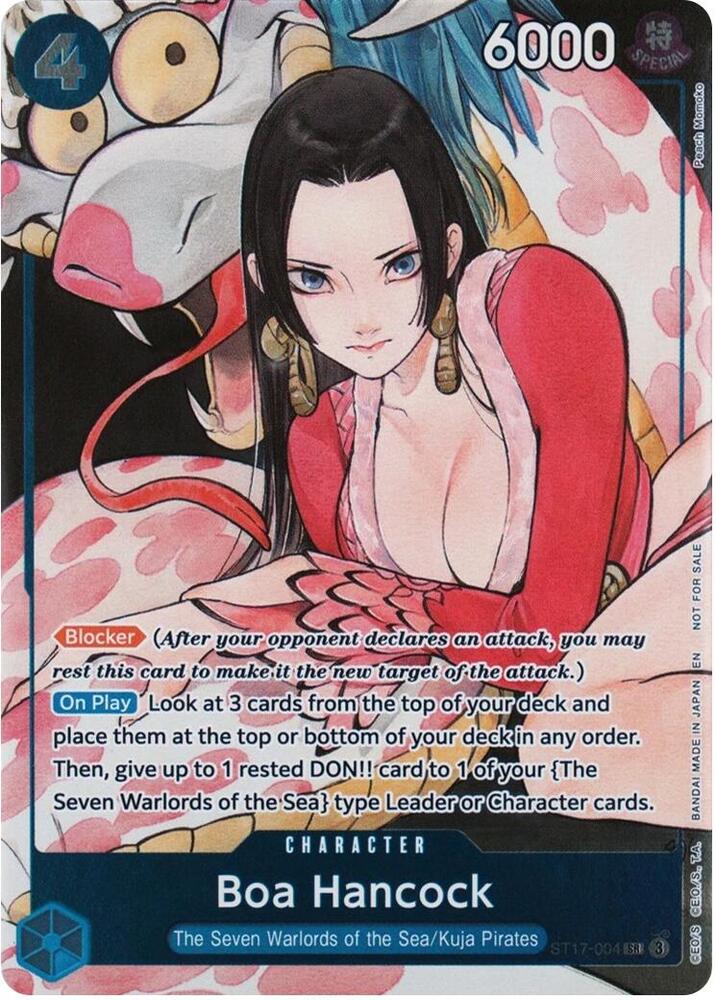 Boa Hancock (Dash Pack 2025) ST17-004 card from One Piece Promotion Cards