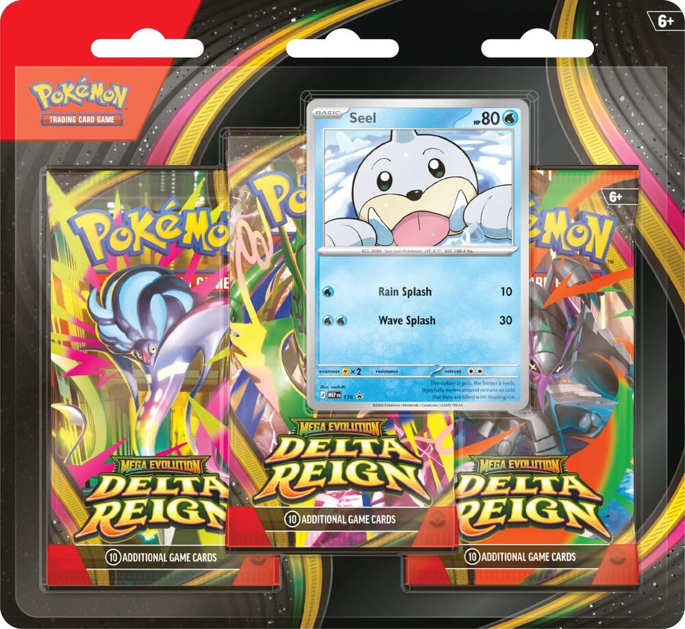 Delta Reign 3 Pack Blister [Seel] card from ME06: Delta Reign