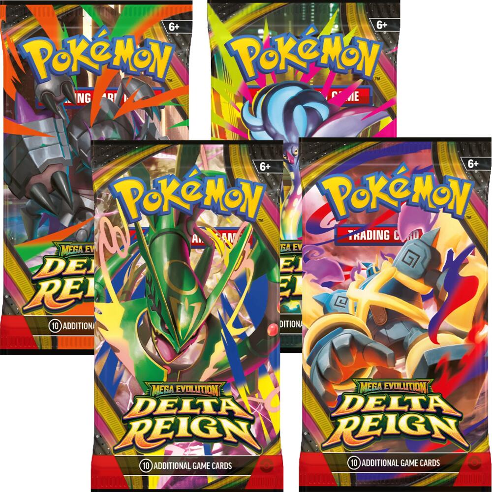Delta Reign Booster Pack Art Bundle [Set of 4] sealed product from ME06: Delta Reign